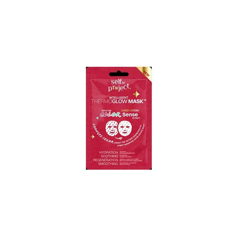 5907955096483SELFIE PROJECT Μάσκα Προσώπου Φύλλο Intelligent Thermo Glow_beautyfree.gr