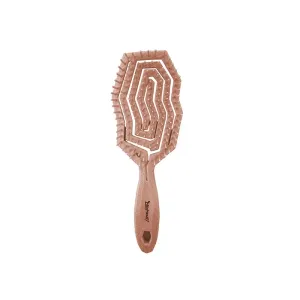 5213012284589BIOFRIENDLY Βουρτσα Μαλλιων 3Ιν1 Τree Shampoo Brush Pink (840029)_beautyfree.gr