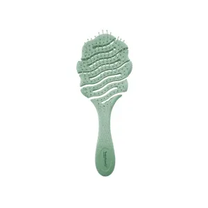 5213012284602BIOFRIENDLY Βουρτσα Μαλλιων Wheat Straw+Pp Green (840031)_beautyfree.gr