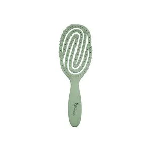 5213012285067BIOFRIENDLY Βουρτσα Μαλλιων Ξεμπερδεματος Bio-Based Green (840026)_beautyfree.gr