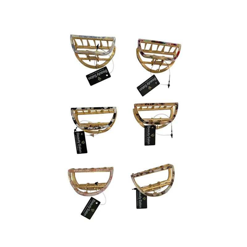 5207440010261BEAUTY SALON Κλάμερ Μεταλλικό Σχέδιο _beautyfree.gr