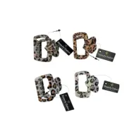 5207440010377BEAUTY SALON Κλάμερ Μαλλιών Animal Print Καρδιά _beautyfree.gr