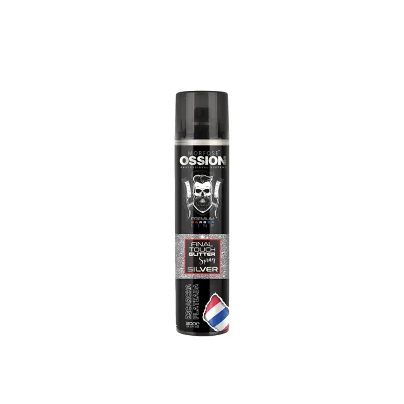 8681701008889MORFOSE Ossion P.B.L Glitter Spray Silver -300ml_beautyfree.gr