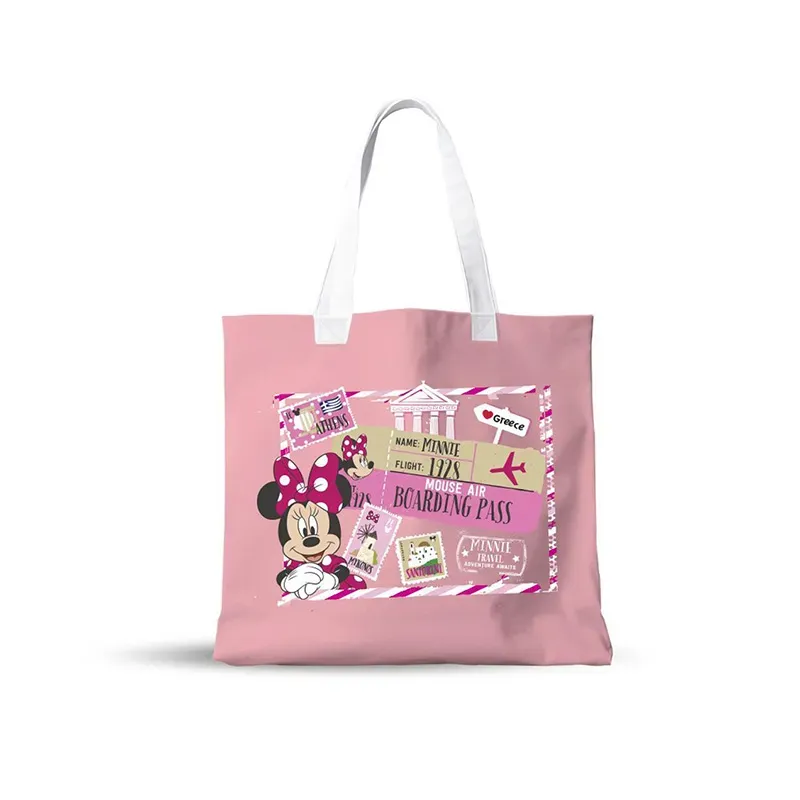 5205698838057MINNIE Hello Greece Σετ Τσαντα Shopping 39Χ32Χ11Εκ & Νεσεσερ _beautyfree.gr