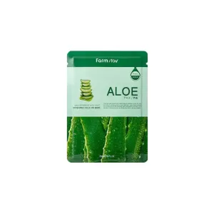8800260032061FARMSTAY Visible Difference Mask Sheet Aloe 23ml_beautyfree.gr
