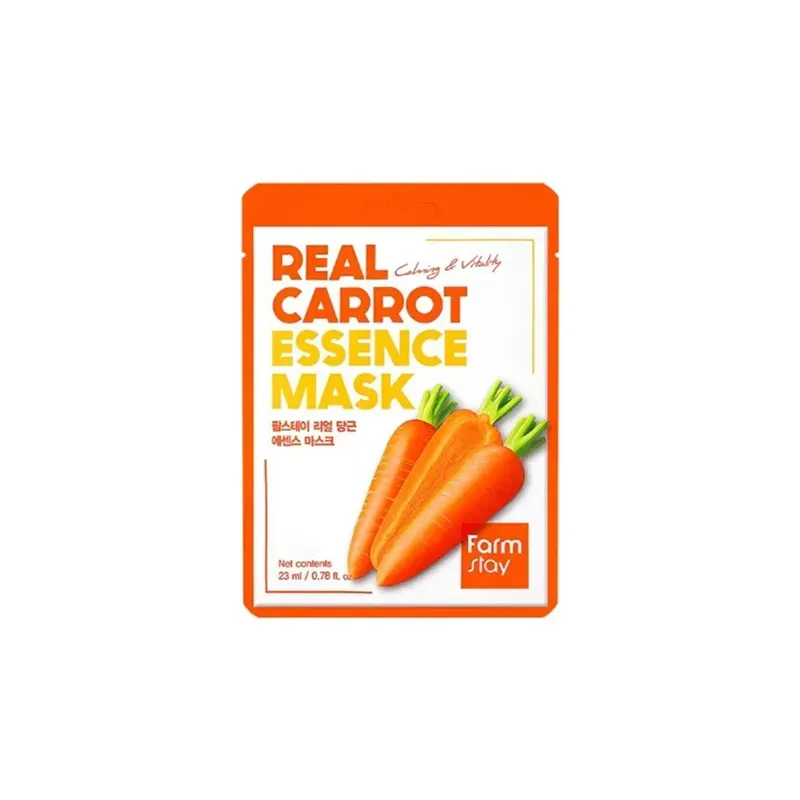 8800260031842FARMSTAY Visible Difference Mask Sheet Carrot 23ml_beautyfree.gr