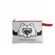 MICKEY I Fell In Love In Greece Σετ Τσαντα Shopping 39Χ32Χ11Εκ & Νεσεσερ