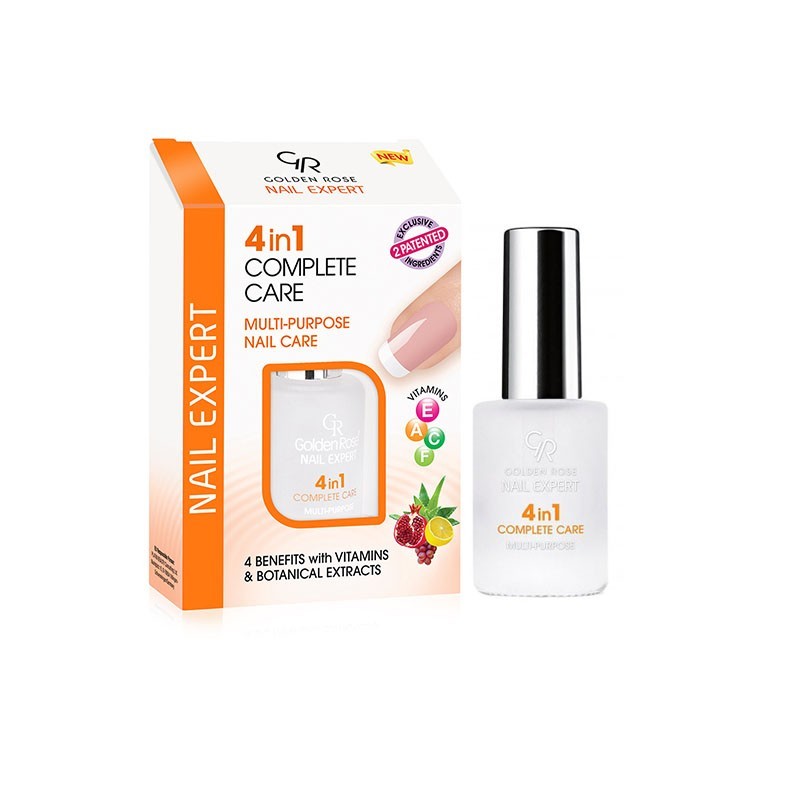 GOLDEN ROSE Nail Expert 4 in 1 Complete Care